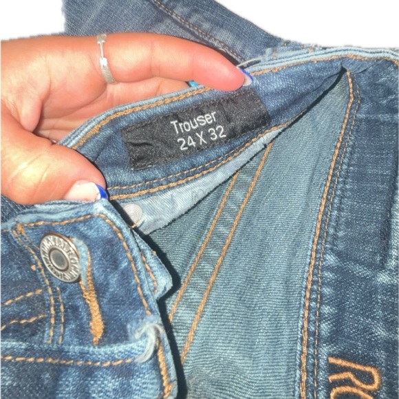 rock n roll women’s trouser jeans lightly used - Picture 5 of 6